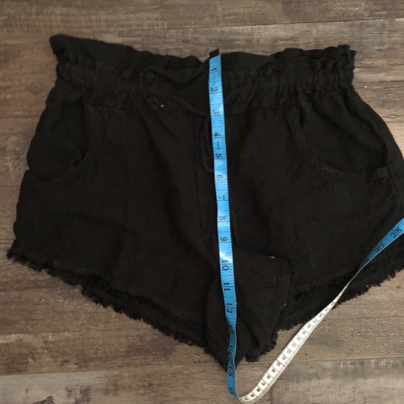 Young Fabulous Broke Izzy Shorts Linen Blend S Black - Picture 6 of 8
